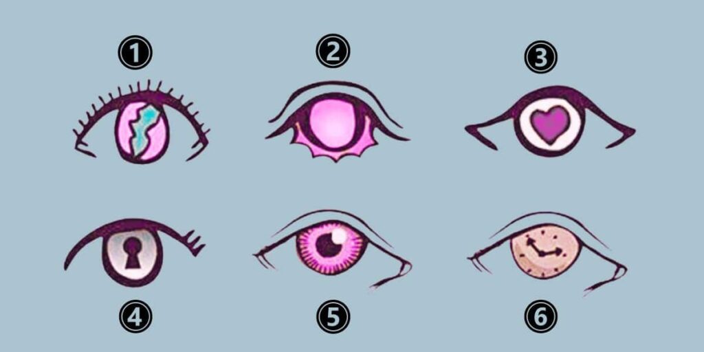 Discover surprising aspects of your personality with this exciting test based on the eye image you choose!