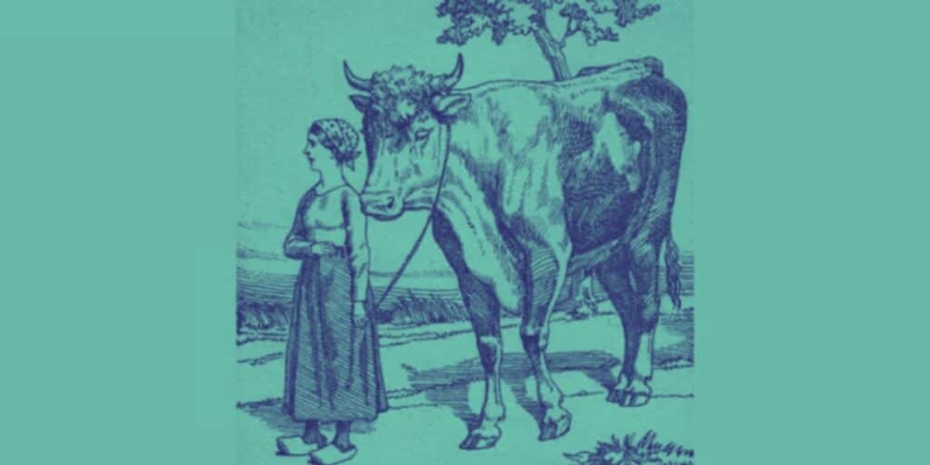 Can you spot the two hidden sons in this tricky optical illusion of a lady and her bull in just 5 seconds? Take the challenge and prove your skills!