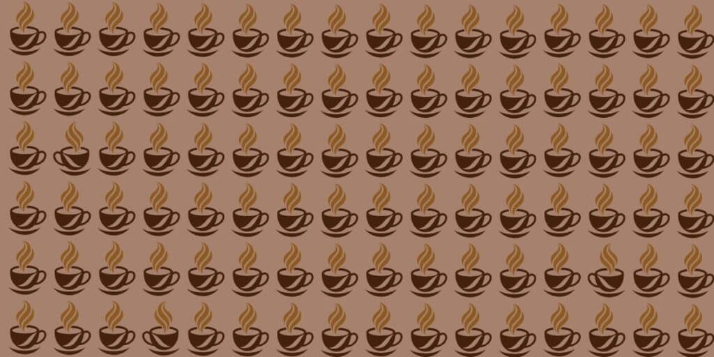 Only 5% have the eye for detail to conquer this brain teaser: Spot the 3 different coffee cups in just 15 seconds!