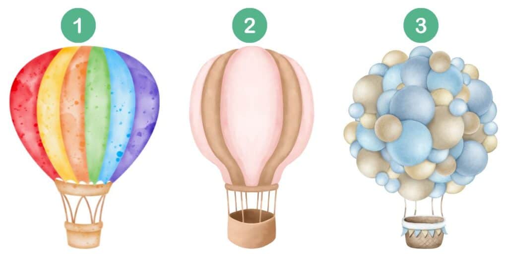 Unleash your nurturing, supportive or encouraging side in today's personality test: which balloon resonates with you?