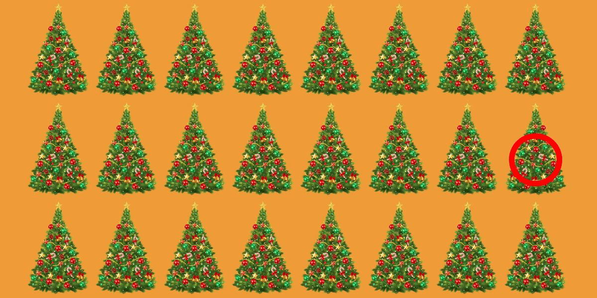 Only 6% can triumph! can you spot the odd one out? Race against time in this festive find the odd one out challenge – you have just 4 seconds!